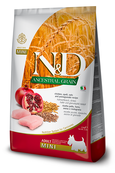 N&D Granos Ancestrales Adulto Mini Pollo