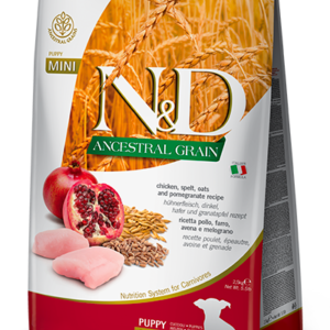 N&D Granos Ancestrales Puppy Mini Pollo 800gr - 2.5kg