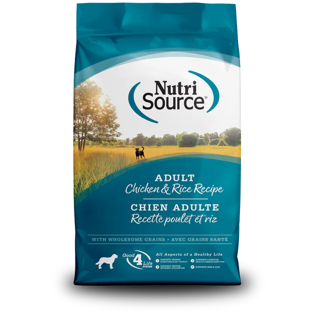 Nutri Source Adulto Pollo & Arroz Pequeñas y Grandes