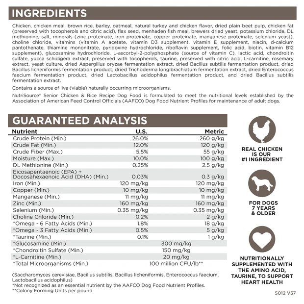 Nutri Source Senior Pequeñas y Grandes - Imagen 2