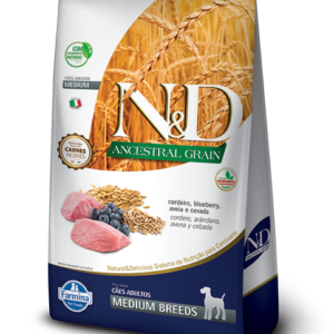 N&D Granos Ancestrales Adulto Medium Cordero