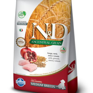 N&D Granos Ancestrales Cachorro Medium Pollo