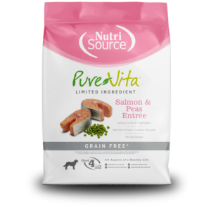 Nutri Source Pure Vita Salmon y Guisantes Libre de Granos