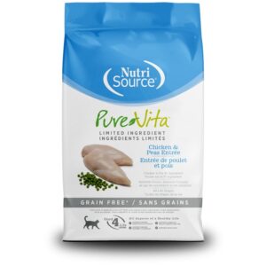 Nutri Source PureVita Pollo y Guisantes LG - 4lb